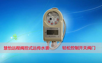 远传水表 将智能进行到底