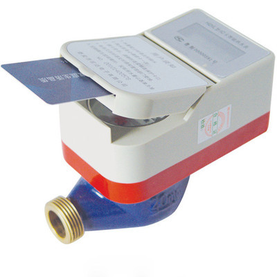 预付费水表HNIL智能IC射频卡饮用水热水水表直销插卡水表智能水表预付费 .